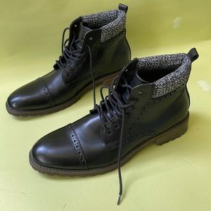 New black La Milano leather boots